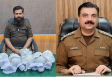راولپنڈی (ٹی این ایس) ایس ایچ او تھانہ ٹیکسلا سید جواد شاہ کی ھمراہ پولیس ٹیم منشیات کے خلاف کارروائی