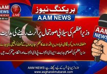اسلام آباد (ٹی این ایس) وزیراعظم کی سیلابی صورتحال پرالرٹ رہنے کی ہدایت
