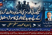 اسلام آباد (ٹی این ایس) سیکیورٹی فورسز کی انسدادِ دہشت گردی کےلیے جدید ٹیکنالوجی کا موثراستعمال