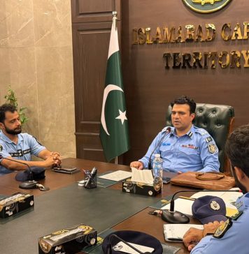 اسلام آباد (ٹی این ایس) ڈی آئی جی علی وسیم نے اپنے عہدے کا چارج سنبھال لیا