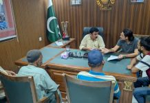 کراچی (ٹی این ایس) چیئرمین منگھوپیر ٹاؤن سے پیپلز لیبر یونین کے وفد کی ملاقات
