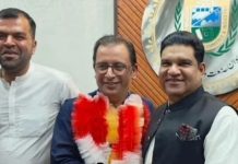 ہری پور (ٹی این ایس) چیمبرز آف کامرس اینڈ انڈسٹریز کے انتخابات مکمل۔ معروف انڈسٹریز اسٹیٹ بزنس مین ملک عدیل اعوان چیمبرز کے صدر منتخب