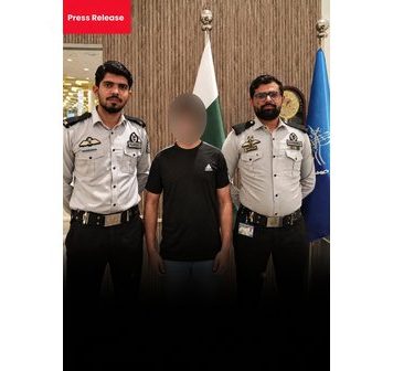 اسلام آباد (ٹی این ایس) فیڈرل انویسٹی گیشن ایجنسی، اسلام آباد زون *ایف آئی اے اینٹی ہیومن ٹریفکنگ سرکل اسلام آباد کی کارروائی — جعلی شناخت اور سفری دستاویزات کے کیس میں مطلوب اشتہاری ملزم گرفتار