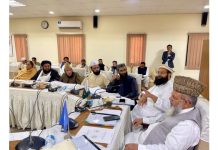اسلام آباد (ٹی این ایس) اسلامی نظریاتی کونسل کا 247واں اجلاس مؤرخہ 15اکتوبر 2026ء بروز جمعرات چیئرمین کونسل ڈاکٹر محمد راغب حسین نعیمی کی زیرصدارت منعقد ہوا