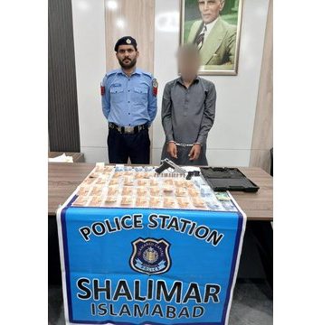 اسلام آباد (ٹی این ایس) تھانہ شالیمار پولیس نے گھریلو چوری کی متعدد وارداتوں میں سابقہ ریکارڈ منظم گروہ کے اہم رکن کو گرفتار کرلیا