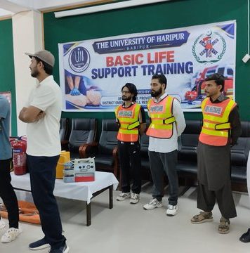 ہری پور (ٹی این ایس) یونیورسٹی آف ہری پور میں ریسکیو 1122 کی جانب سے ایک روزہ ٹرینینگ سیشن کا انعقاد