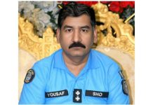 اسلام اباد (ٹی این ایس) اسلام اباد پولیس کے سب اسپکٹر یوسف جٹ جنہیں اب بحریہ سوک سینٹر کے صفائی کے نام سے جانا جاتا ہے