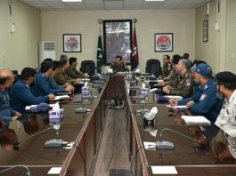 راولپنڈی (ٹی این ایس) سی پی او حسن مشتاق سکھیرا کی زیر صدارت ٹریفک حادثات پر قابو پانے کے لیے کوآرڈینشن میٹنگ،ایس ایس پی آپریشنز،چیف ٹریفک آفیسر، ٹریفک پولیس، موٹرویز اور پی ایچ پی کے افسران کی شرکت
