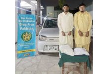 اسلام آباد (ٹی این ایس) اے این ایف کی ملک کے مختلف شہروں میں منشیات اسمگلنگ کے خلاف کارروائیاں