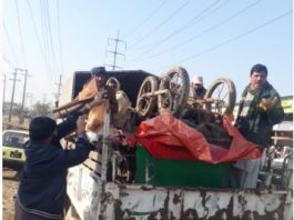 Enforcement Directorate of the Authority while conducting operations in connection ongoing anti encroachment drive, demolished several illegal structure and constructions
