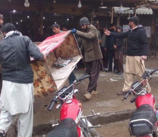 CDA while conducting anti-encroachment operation removed encroachments and illegal construction from different areas of the city