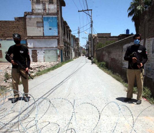Smart Lockdown imposed in 55 areas of Lahore