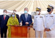 Keel laying of MILGEM Class Corvette for Pakistan Navy held