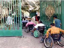 Disabled persons given 5% jobs quota in various departments: Sindh Chief Secretary