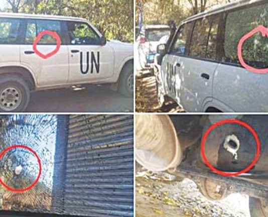 Pakistan takes up reprehensible attack on UNMOGIP Observers by India with the U.N.