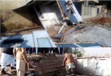 During the anti encroachment drive of Capital Development Authority (CDA) the enforcement department of the authority conducted mega operations in different sectors