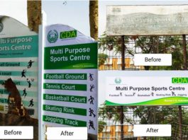 The management of the Capital Development Authority (CDA) has taken charge of the F-6 Multi-Purpose Sports Center for maintenance