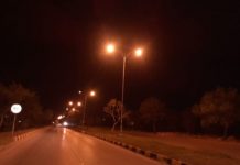 Capital Development Authority (CDA) has restored 74% lights on roads, parks, and centers