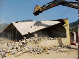 CDA’s crack down against enchrocements and illegal constructions in different areas of Islamabad, several illegal constructions demolished, 32 kanals of land vacated