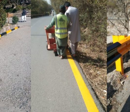 The Capital Development Authority (CDA) administration is working on road infrastructure and beautification across the city