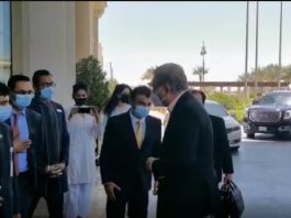FM Qureshi arrives in Dubai on three-day official visit to UAE