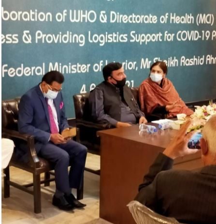 World Health Organisation has provided logistic support to MCI to strengthen its various health related activities
