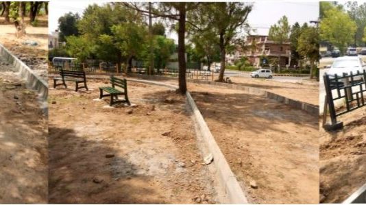 Work on a women’s park in the federal capital is in full swing