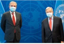 FM presents dossier to UNSG containing details of HR violations in IIOJ&K