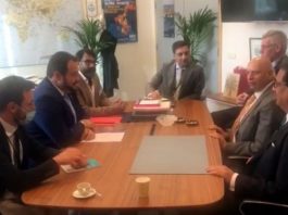 Dr. Fabio assures support Pakistan about extension of GSP Plus status