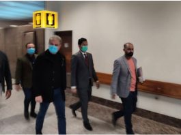 FM Qureshi leaves for Brussels on three-day visit