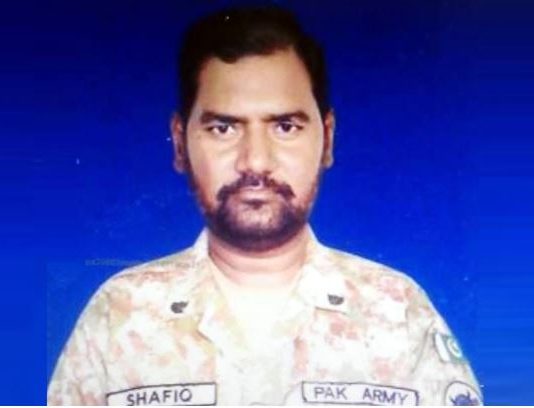 Havaldar Muhammad Shafiq buried with full military honours