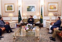 Usman Buzdar calls on Prime Minister Imran Khan in Lahore