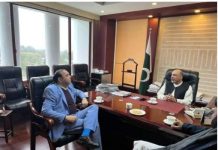 Chairman POC Global Mian Tariq Javaid an Important Meeting with MD Pakistan Overseas Foundation (OPF) Mr.Sheikh Imtiaz in Islamabad