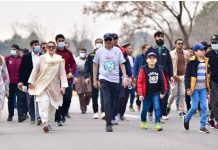 Full marathon of 42.2km held in Islamabad