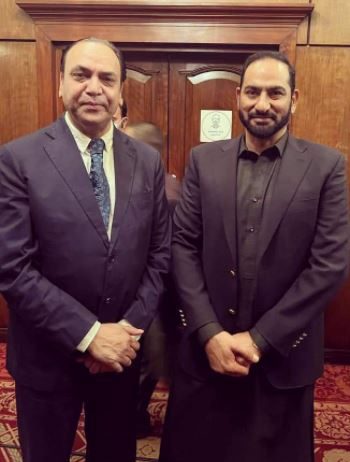 Chairman Pakistan Overseas Community Global Mian Tariq Javed is holding meetings with political, social and business personalities during his visit to Islamabad