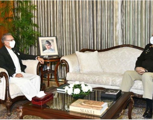 President, Army Chief discuss national security, regional situation