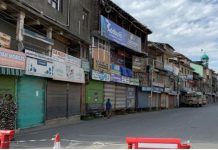 IIOJK: complete shutdown being observed today