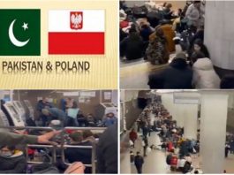 Poland allows Pakistani citizens stranded in Ukraine to enter Poland by land