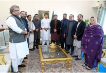 Governor Sindh, law makers call on PM to express confidence