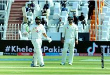 Pak batters dominate on day one