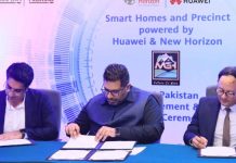 Huawei and Mangla Garrison Housing (MGH) bring first of its kind “Fully Automated & Smart Homes solution” to Pakistan