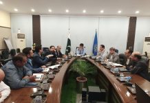 Chairman Capital Development Authority Captain (R) Muhammad Usman Younis presided over a meeting at CDA headquarters regarding shifting all offices of CDA and Street Lights of the city