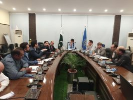Chairman Capital Development Authority Captain (R) Muhammad Usman Younis presided over a meeting at CDA headquarters regarding shifting all offices of CDA and Street Lights of the city