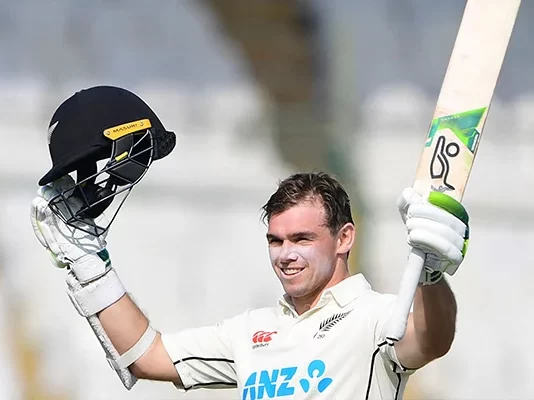 Latham’s hundred guides New Zealand to 245-2 against Pakistan