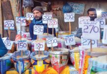 Weekly inflation sees 30pc jump from last year