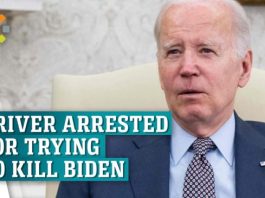 Driver crashes near White House, arrested for trying to kill Biden