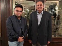 South Africa (TNS) : Zaka Ashraf meets BCCI Secretary Jay Shah in South Africa