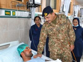 ISPR Rawalpindi (TNS) : 14 July 2023 : General Syed Asim Munir, COAS visited Quetta Garrison today where he was briefed on recent terrorist attack in Zhob.