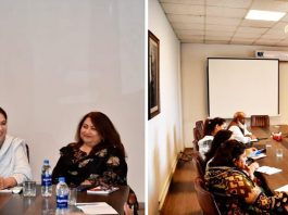 Islamabad (TNS) National Commission status on women Chairperson Nilufar Bakhtiar and Vice Chancellor of Women University Rawalpindi Dr. Anila Kamal met. In this important meeting