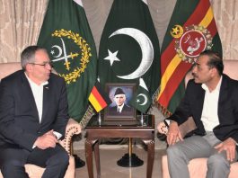 Rawalpindi | ISPR (TNS): Lieutenant General Alfonas Mais, Chief of German Army called on General Syed Asim Munir, COAS at GHQ.
